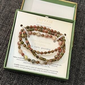 Multi-Color Gemstone Bracelet